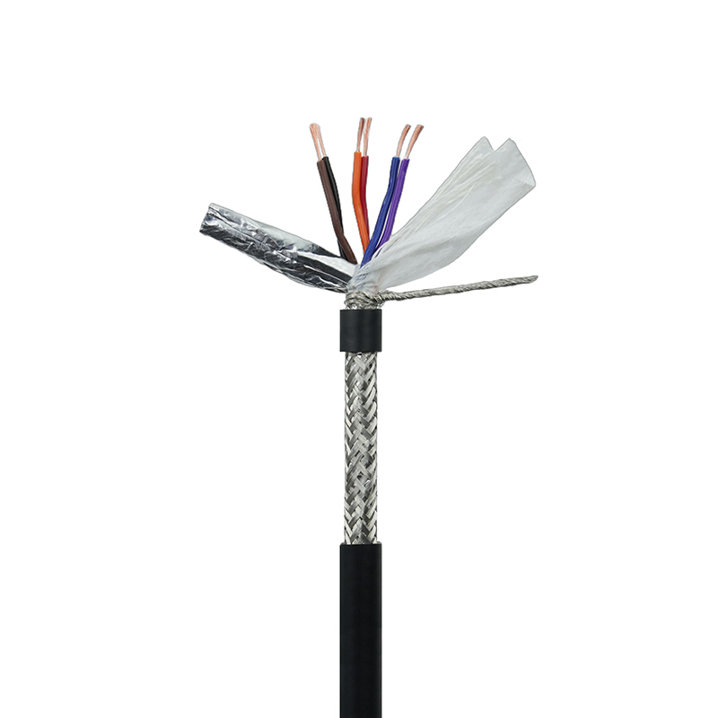 High-Flex afgeschermde, getwiste kabel met sleepketting