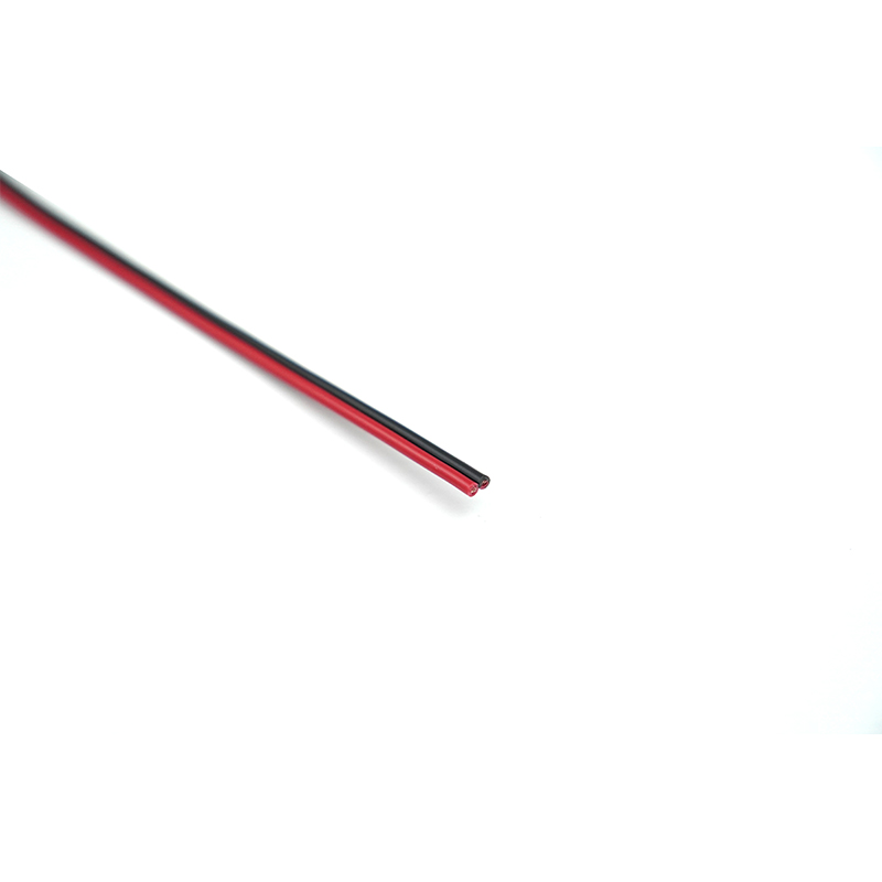 Rood-zwarte parallelle Twin-kabel