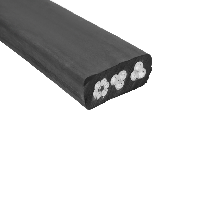 Medium platte algemene rubberen kabel