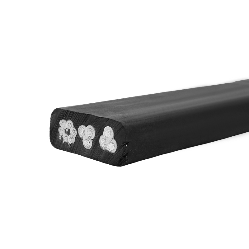 Medium platte algemene rubberen kabel