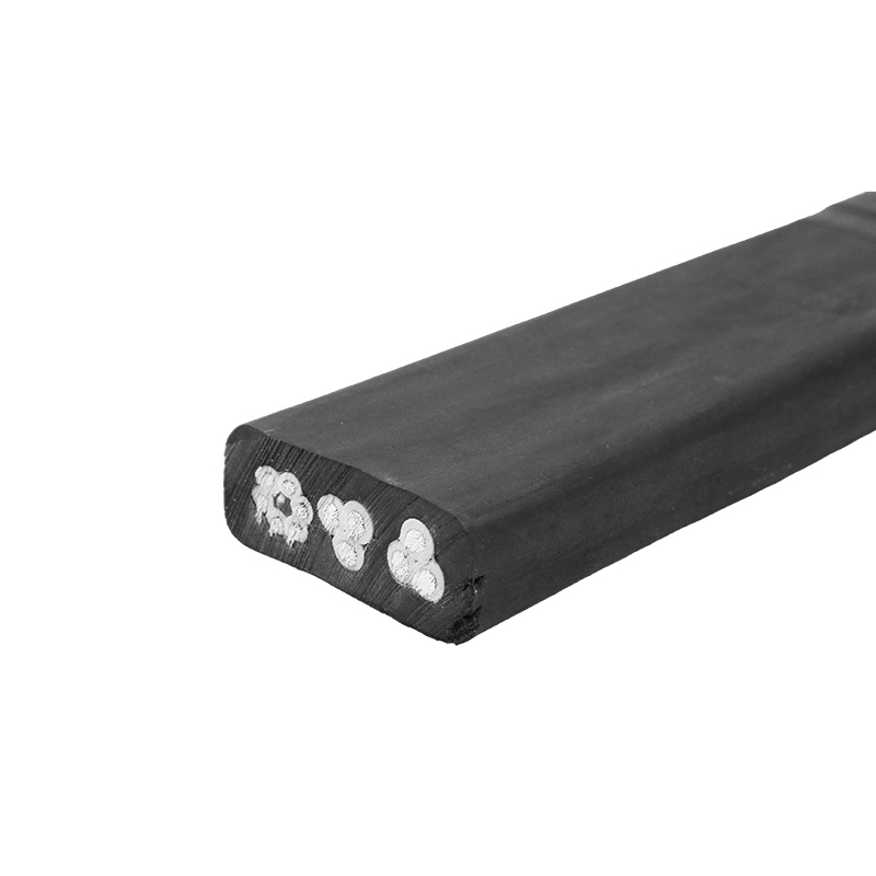 Medium platte algemene rubberen kabel